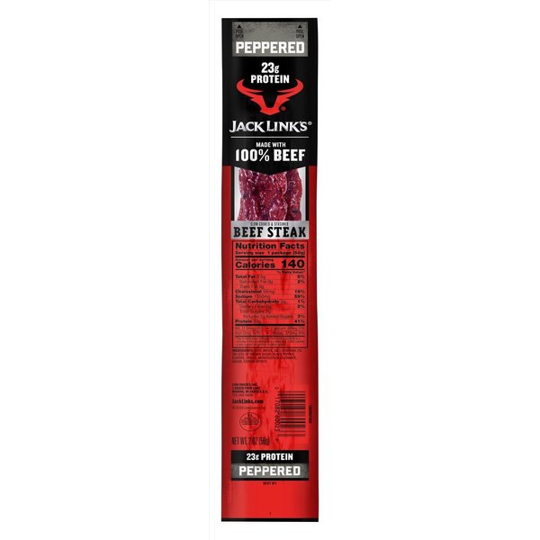 Jack Links Jack Link's Jumbo Peppered Beef Steak 2 oz Packet 06023